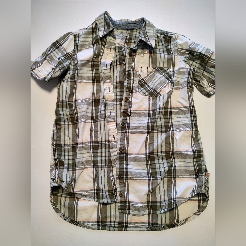 Carhartt button down shirt